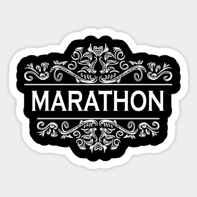 Sports Marathon Sticker by Shop Ovov